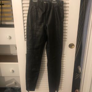 Leather Zara pants